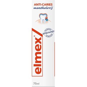 Elmex Tandpasta anti cariës mentholvrij - 75ml