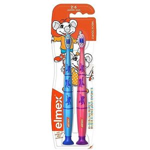 ELMEX - Kindertandenborstel - Zacht - Geschikt voor 2-6 Jaar