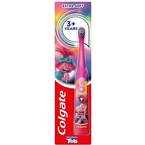 Colgate Batterij Trolls Tandenborstel 3+ jaar - Pink