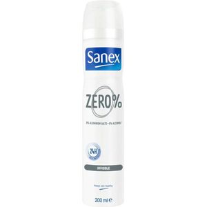 Sanex - Zero Deodorant - Spray - 200 ml - Huidverzorging - Uniseks