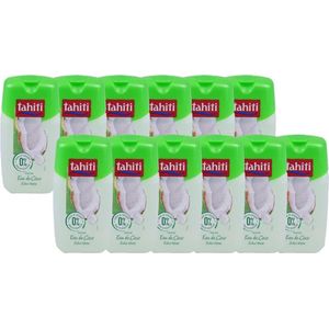 12x Tahiti Douchegel - 250ml - kokos water