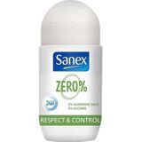 Sanex - Zero Respect & Control - Deoroller - 48 Uur Bescherming - Veganistisch
