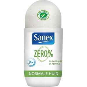 Sanex Deodorant Roller Zero% Respect & Control, 50 ml