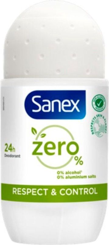 Sanex - Zero Respect & Control - Deoroller - 48 Uur Bescherming - Veganistisch