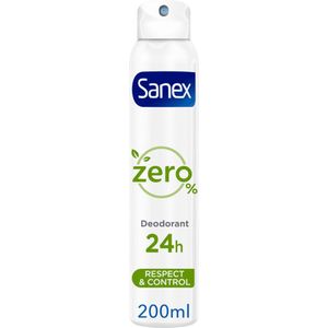 Sanex - Zero% Respect & Control - Deospray - Veganistisch - 0% Ethylalcohol