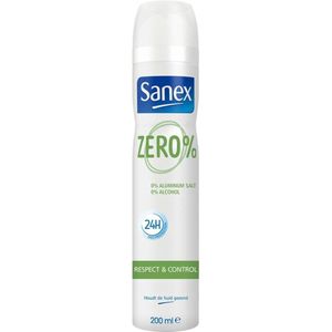 Sanex Deodorant Spray Zero% Respect & Control, 200 ml