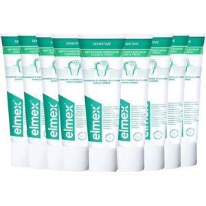 Elmex Tandpasta Sensitive - Clean & Fresh - 12 x 75 ml