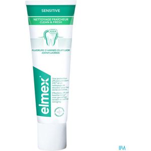 Elmex Sensitive Clean&Fresh Tandpasta Tube 75 ml