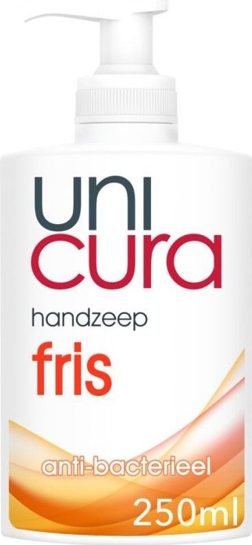 Unicura - Fris - Handzeep - 250 ml - Antibacterieel