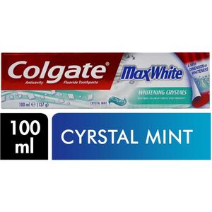 Colgate - Max White White Crystals - Tandpasta - Whitening - 75 ml