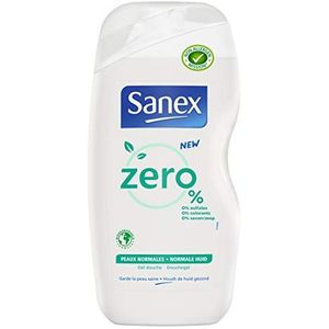 Sanex Douchegel Zero% biologisch afbreekbaar, normale huid, 2 x 500 ml