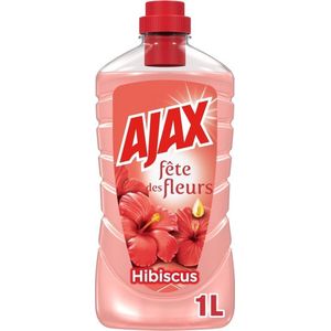 8x Ajax allesreiniger hibiscus (1000 ml)
