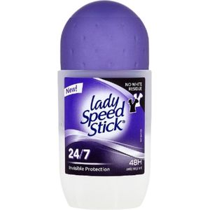 Lady Speed Stick Invisible Dry Roller - 50ml Shower Fresh - 6 stuks