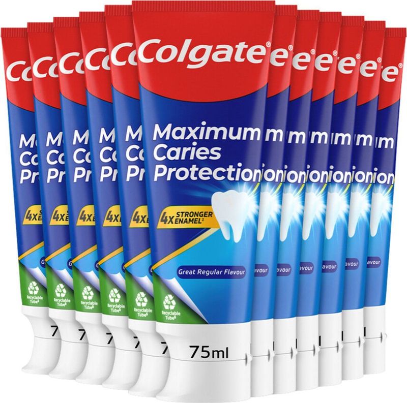 Colgate - Caries Protection - Tandpasta - 12 x 75 ml