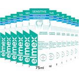 12x Elmex Tandpasta Sensitive Whitening 75 ml