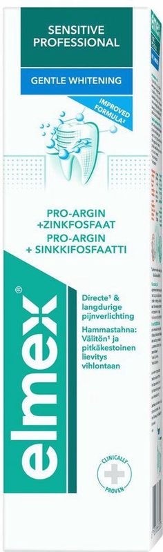 12x Elmex Tandpasta Sensitive Professional Gentle Whitening 75 ml