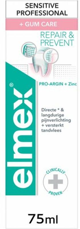 Elmex - Sensitive Professional - Tandpasta - 75ml - Zink