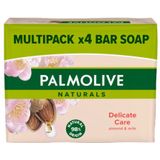 Palmolive - Amandelzeep - 4 Stuks - Zeepblok