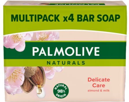 Palmolive - Amandelzeep - 4 Stuks - Zeepblok