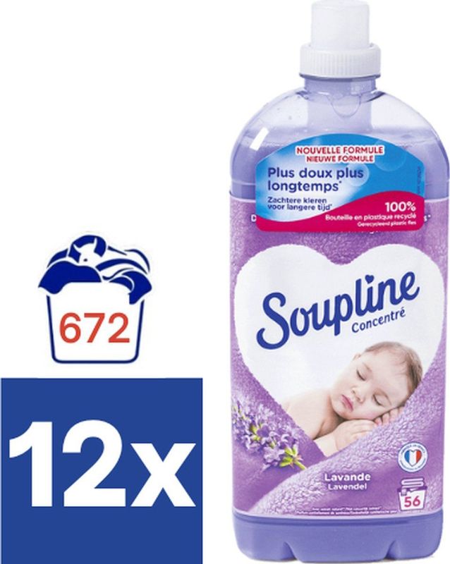 Soupline - Lavendel - Wasverzachter - Geconcentreerd - 1,5 Liter