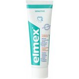 elmex® - Sensitive - 0% colorants - Tandpasta - voordeelverpakking - 4 x 75 ml