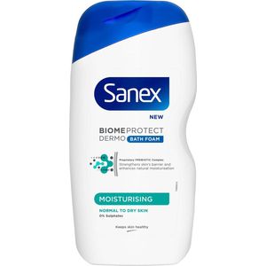 Sanex Biome Protect Dermo Moisturising Bath Foam - 450 ml (voor normale tot droge huid)