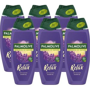 Palmolive Memories of Nature Sunset Relax douchegel 6 x 500 ml - Voordeelverpakking