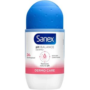 Sanex - Dermo Care - Deodorant Roller - 24 Uur Bescherming