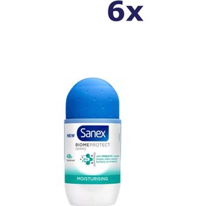 Sanex - Dermo Moisturising - Deodorant Roller - 50ml - Hydraterend