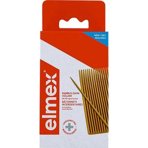elmex - Bambus-Zahnhölzer - 96 St. - Tandhout - Medische Tandheelkundige Zorg