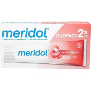 Meridol Complete Tandvleesverzorging Tandpasta Gevoelige Tanden Set van 2 x 75 ml