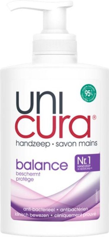 Unicura Vloeibare Handzeep Anti Bacterieel Balans 250ml