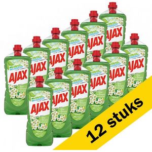 Ajax - Allesreiniger - White Flower - 12 flessen van 1,25 liter