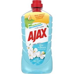 8x Ajax Allesreiniger Fete de Fleur Jasmijn 1 liter