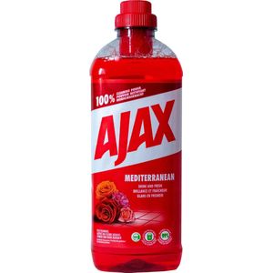 Ajax allesreiniger | Mediterranean Rode bloemen | 1 liter