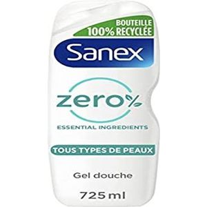SANEX - Nul % hydraterende douchegel - Alle huidtypes - Douchegel - 725 ml