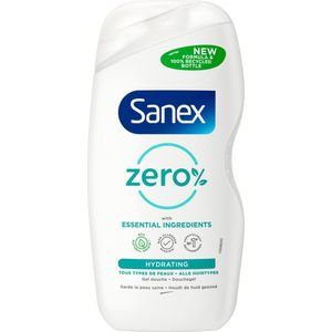 6x Sanex Douchegel Zero% Hydraterend 500 ml