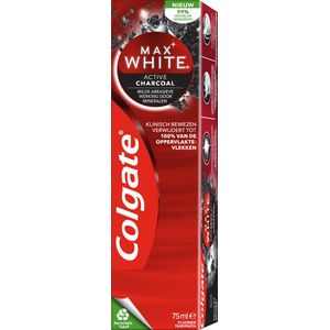 Colgate Max White Tandpasta Charcoal - 75 ml