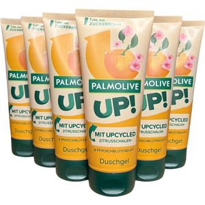 Palmolive Up! Douchegel Citrus & Peach 200 ml 6 x 200 ml Voordeelverpakking