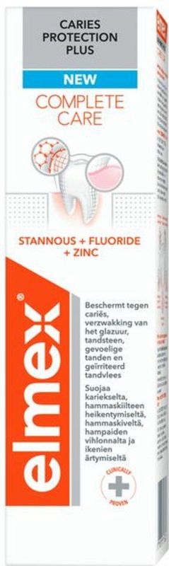 Elmex - Anti-Cariës Plus - Tandpasta - 75ml - Effectieve Bescherming