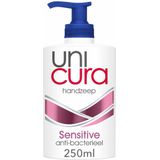 6x Unicura Vloeibare Handzeep Prebiotica Sensitve 250 ml