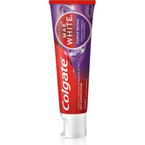 Colgate - Max White Purple Reveal - Tandpasta - Paars - 75 ml