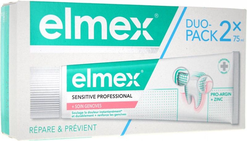 Elmex - Sensitive Professional - Tandvleesverzorging Set - 2 x 75 ml