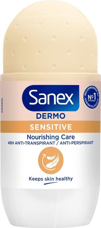 Sanex Deodorant Roller Dermo Sensitive - 50 ml