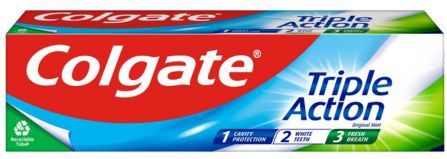 Colgate Tandpasta Triple Action Original Mint - 6 x 75 ml