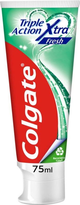 Colgate - Triple Action - Tandpasta - Xtra Fresh - 75ml - 1 Stuk