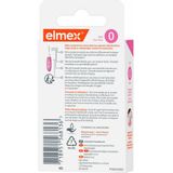 Elmex Interdentale Ragers 0,6 mm Roze ISO Maat 0 8 stuks
