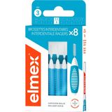 Elmex Interdentale Ragers 1,1 mm Blauw ISO Maat 3 8 stuks