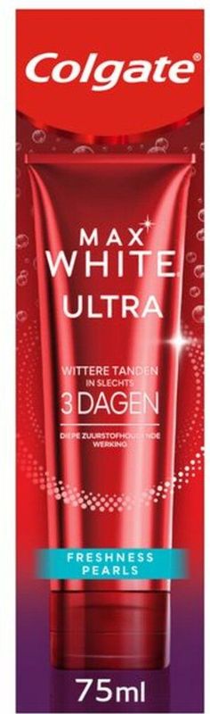 Colgate Max White Ultra Freshness Pearls Whitening Tandpasta 75ml