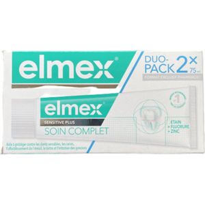 Elmex Complete Care Sensitive Plus Tandpasta Set van 2 x 75 ml